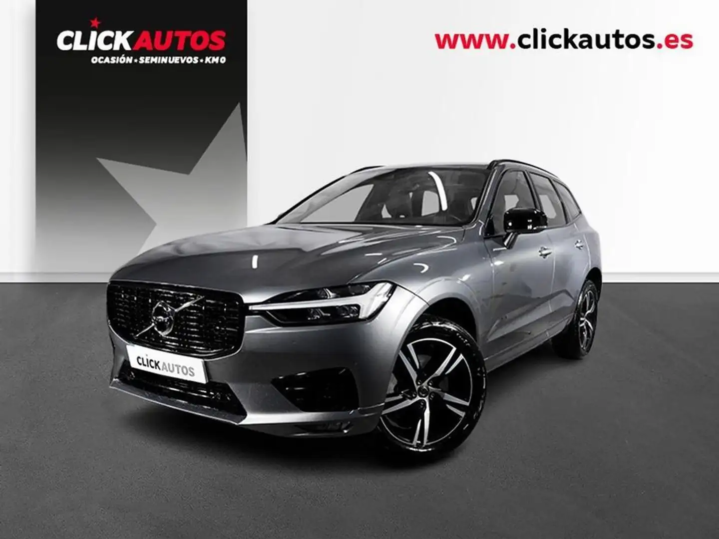 Volvo XC60 2.0 197CV B4 D R-Design Auto Gris - 1