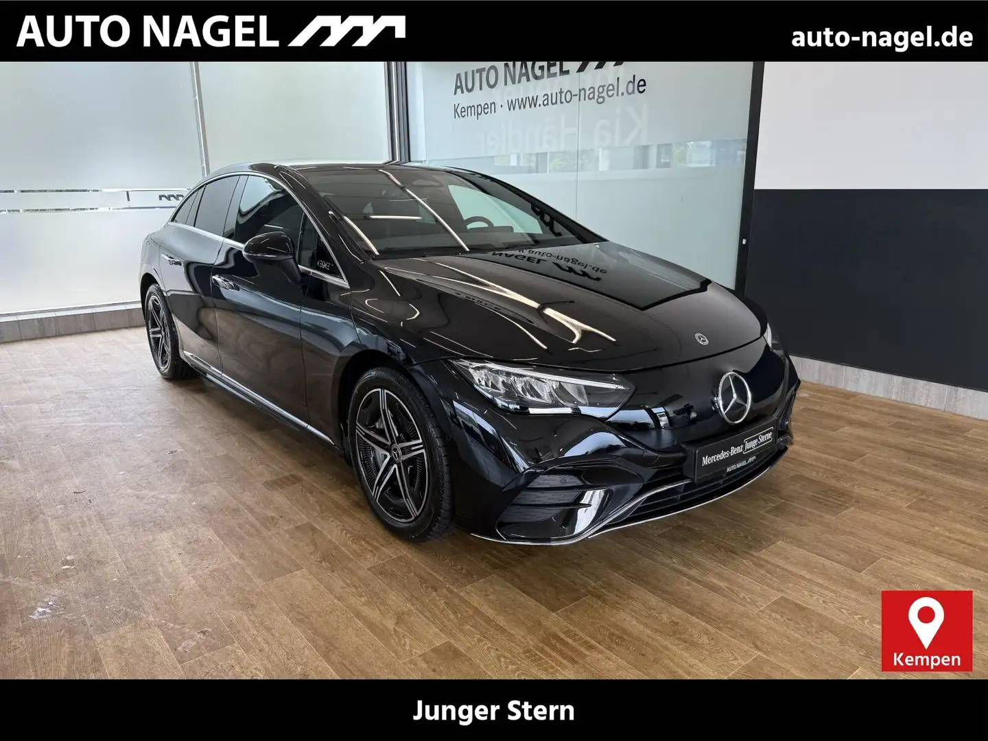 Mercedes-Benz EQE 350 EQE 350 4M AMG +DISTRONIC+PANO+Kamera+Totwinkel+ Negru - 1