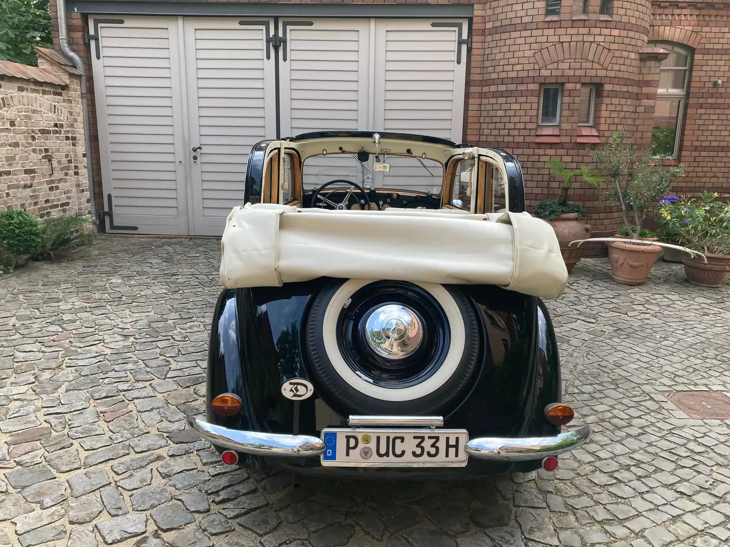 Mercedes-Benz 170 Cabrio Limousine Negro - 1