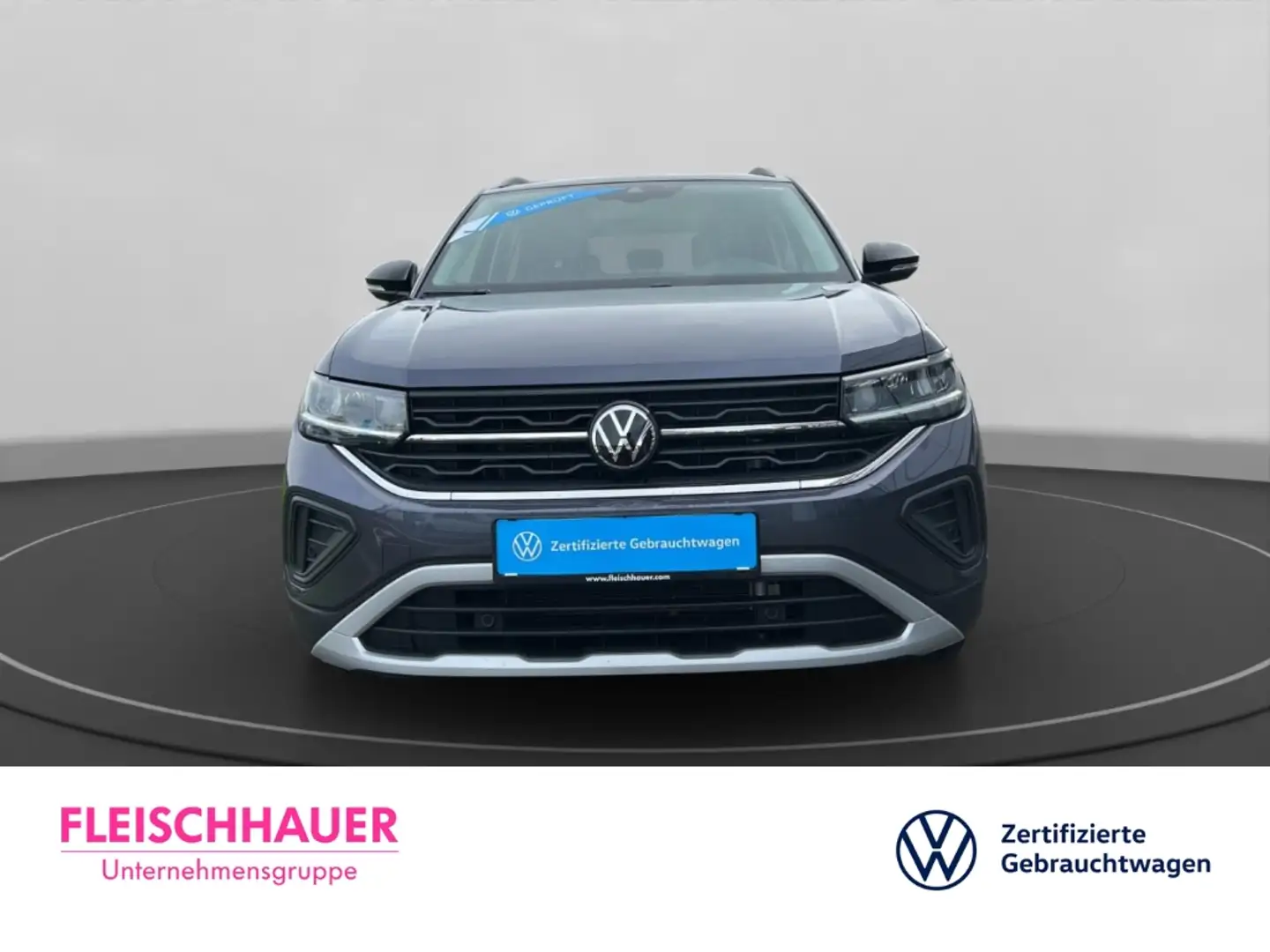 Volkswagen T-Cross TSI Goal 1.0 Life+LED+SHZ+ACC+NAVI+DAB Grau - 2