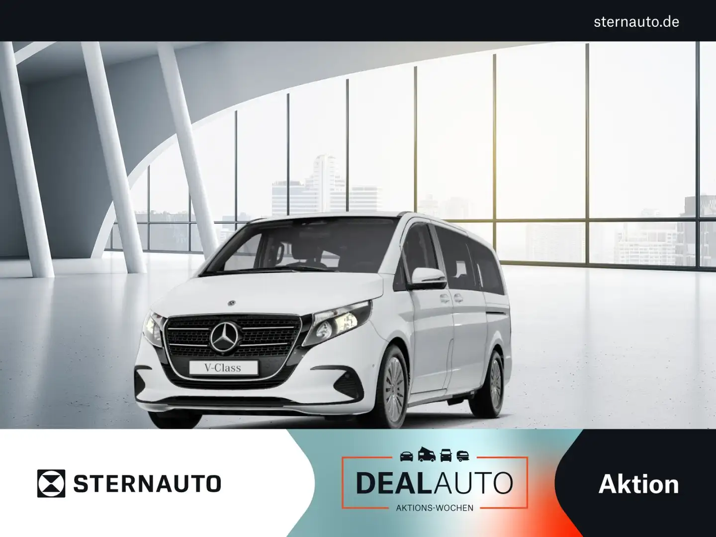 Mercedes-Benz V 250 V 250 d Lang Kamera/Klima/Navi/Distronic/MBUX Weiß - 1