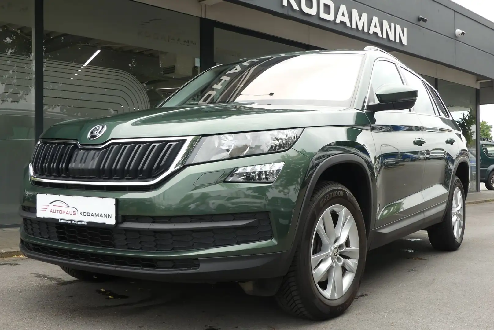 Skoda Kodiaq Ambition 2.0 TDI*Kamera*AppleCar*ACC*AHK* Grün - 1