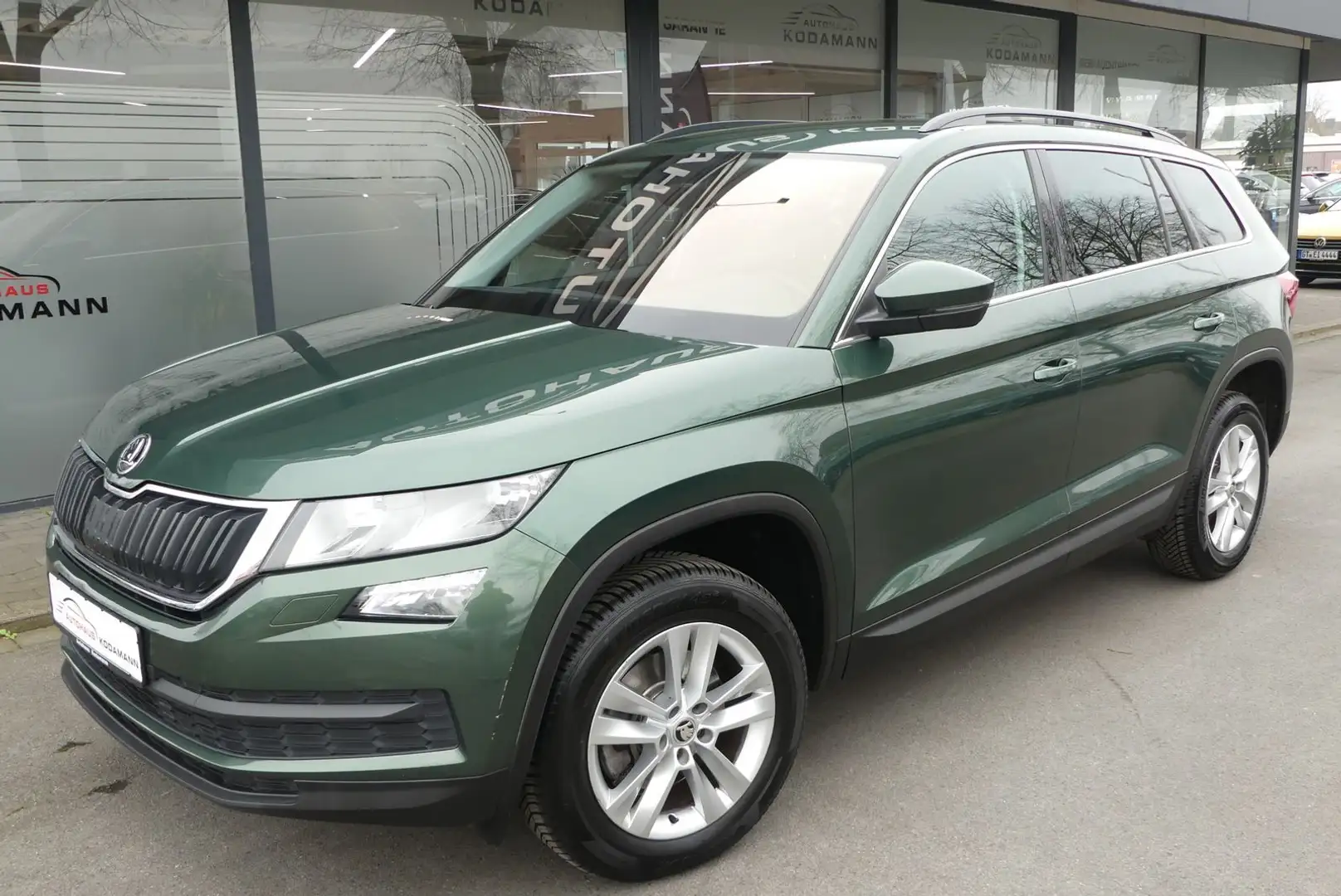 Skoda Kodiaq Ambition 2.0 TDI*Kamera*AppleCar*ACC*AHK* Zöld - 2