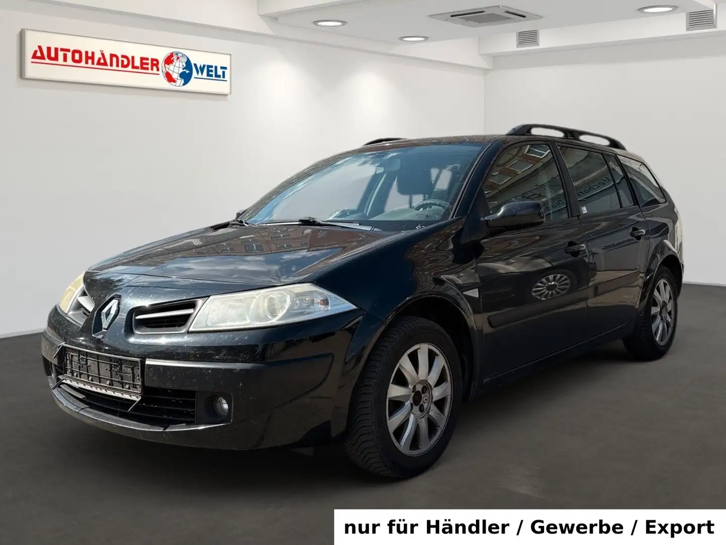 Renault Megane Kombi 1.6i Klimaanlage PDC Schwarz - 1