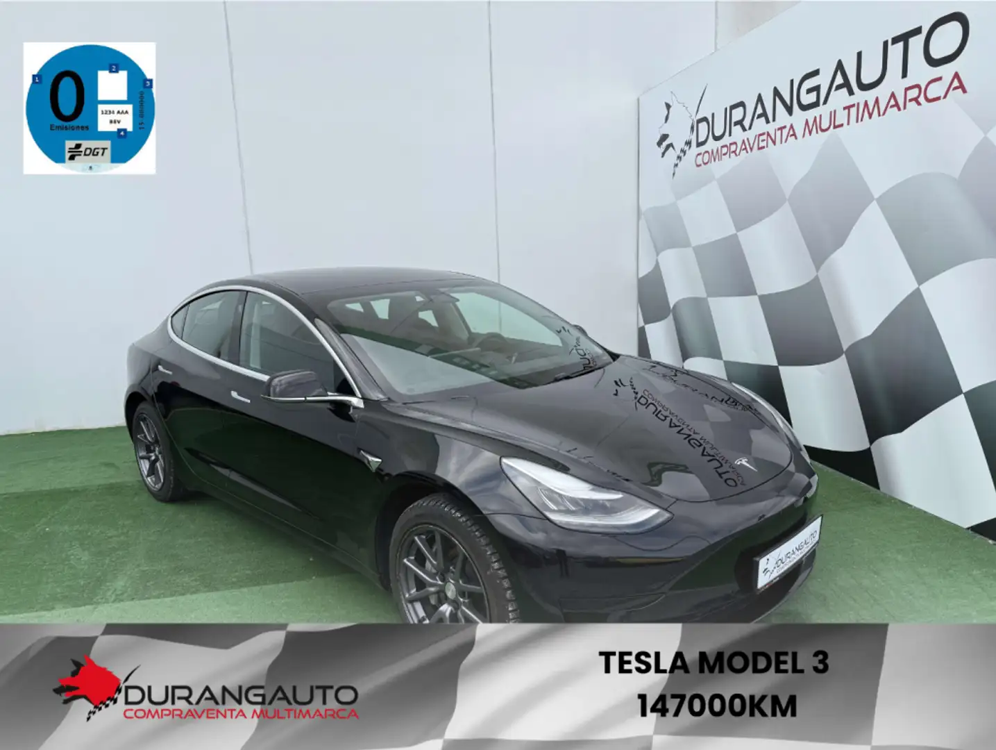 Tesla Model 3 Standard RWD Plus Negro - 1