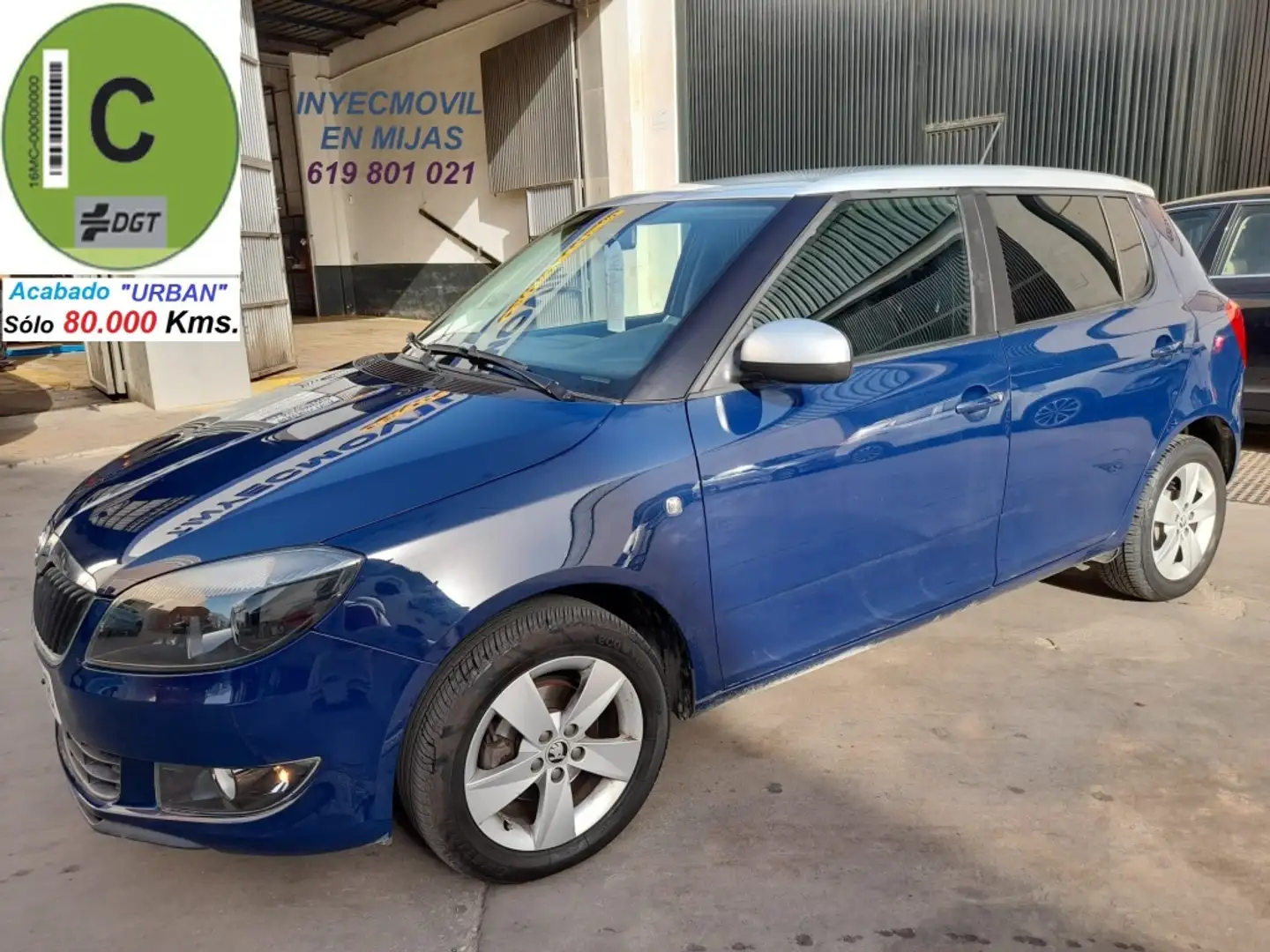 Skoda Fabia 1.2 Urban 69 Azul - 1