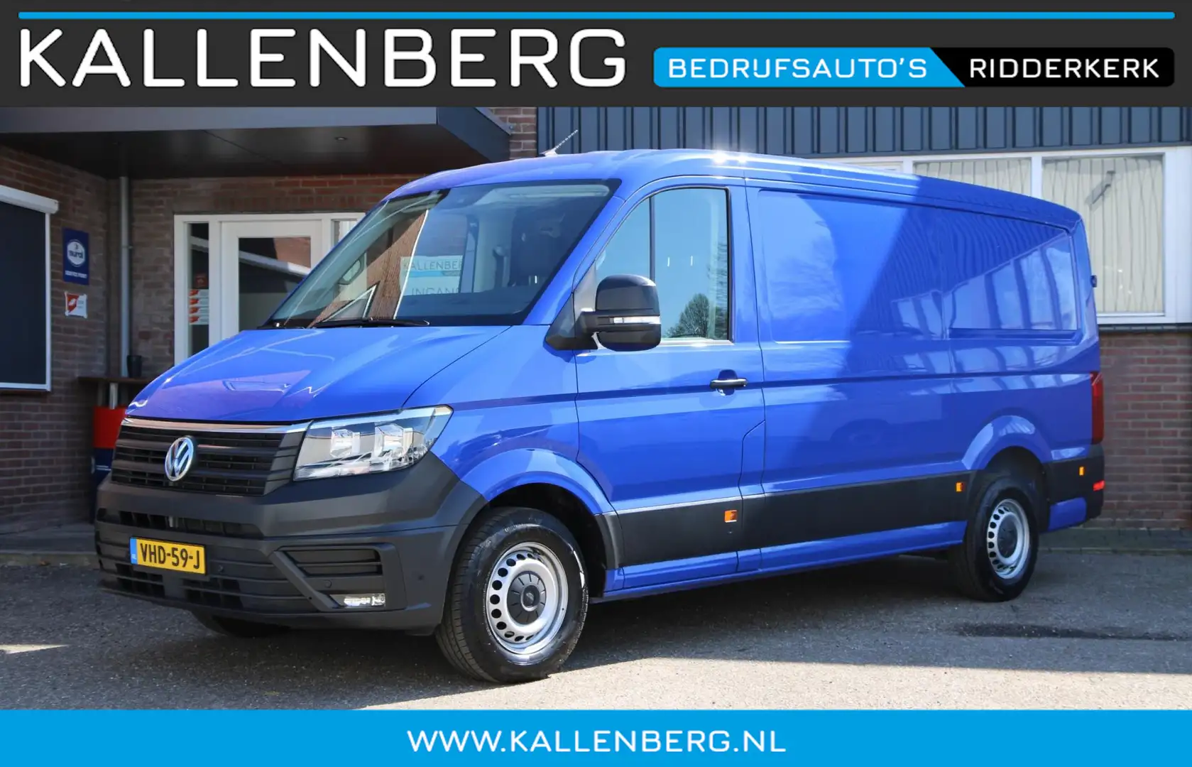 Volkswagen Crafter 35 2.0 TDI L3H2 Automaat / Camera / App connect / Blauw - 1