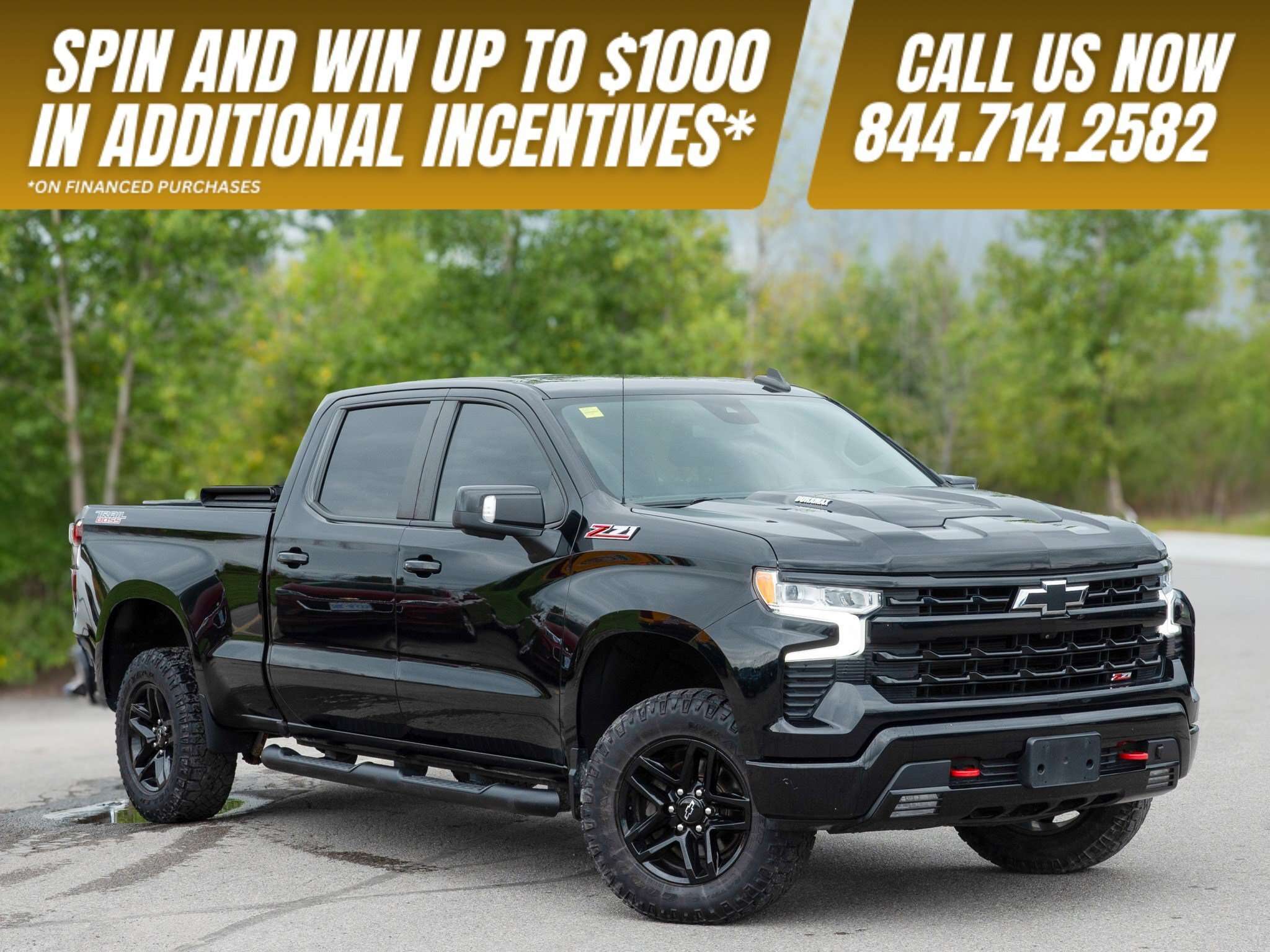 2022 Chevrolet Silverado 1500 LT Trail Boss -  Off Road Tires | Leather Steering