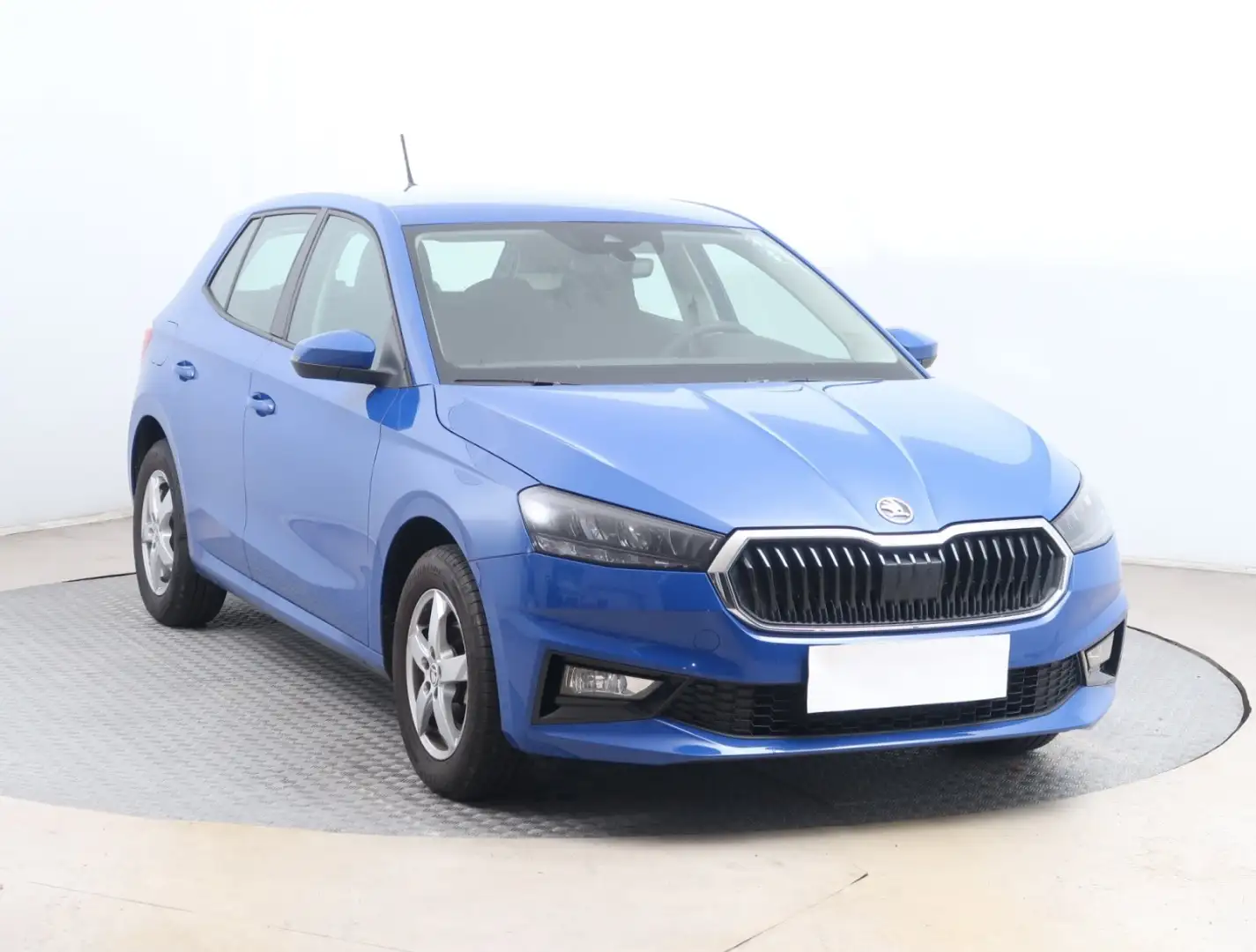 Skoda Fabia 1.0 TSI Selection ACC LED PDC SpurH elSitz Blauw - 1