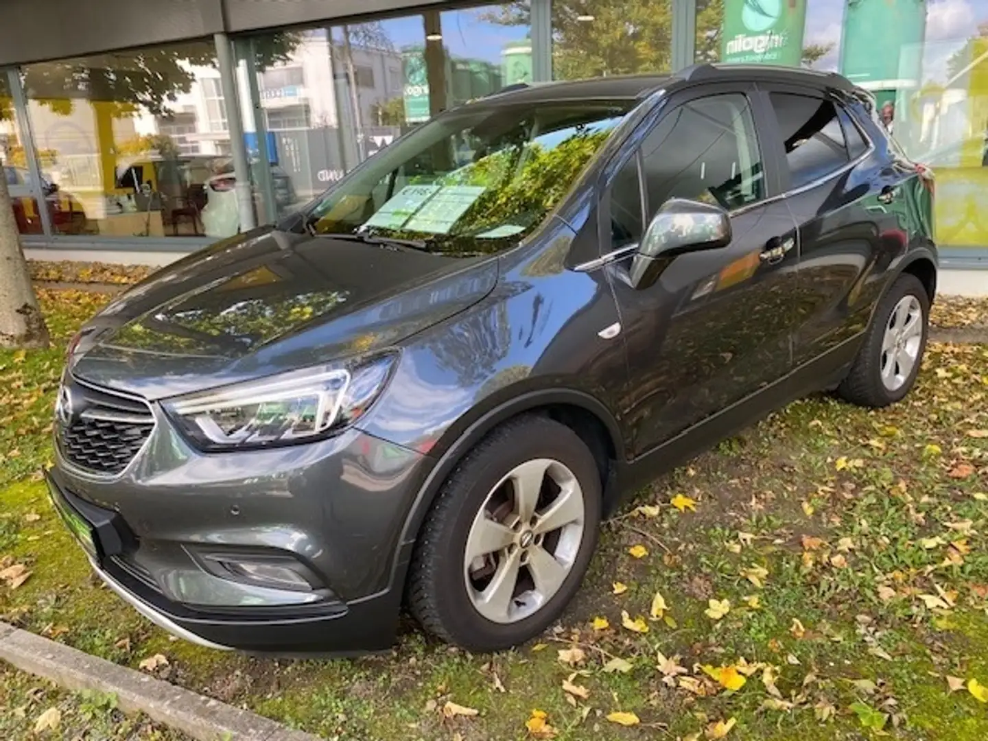 Opel Mokka X 1.4 Turbo Innovation AHK+LED+2xKlima+LM Grijs - 2