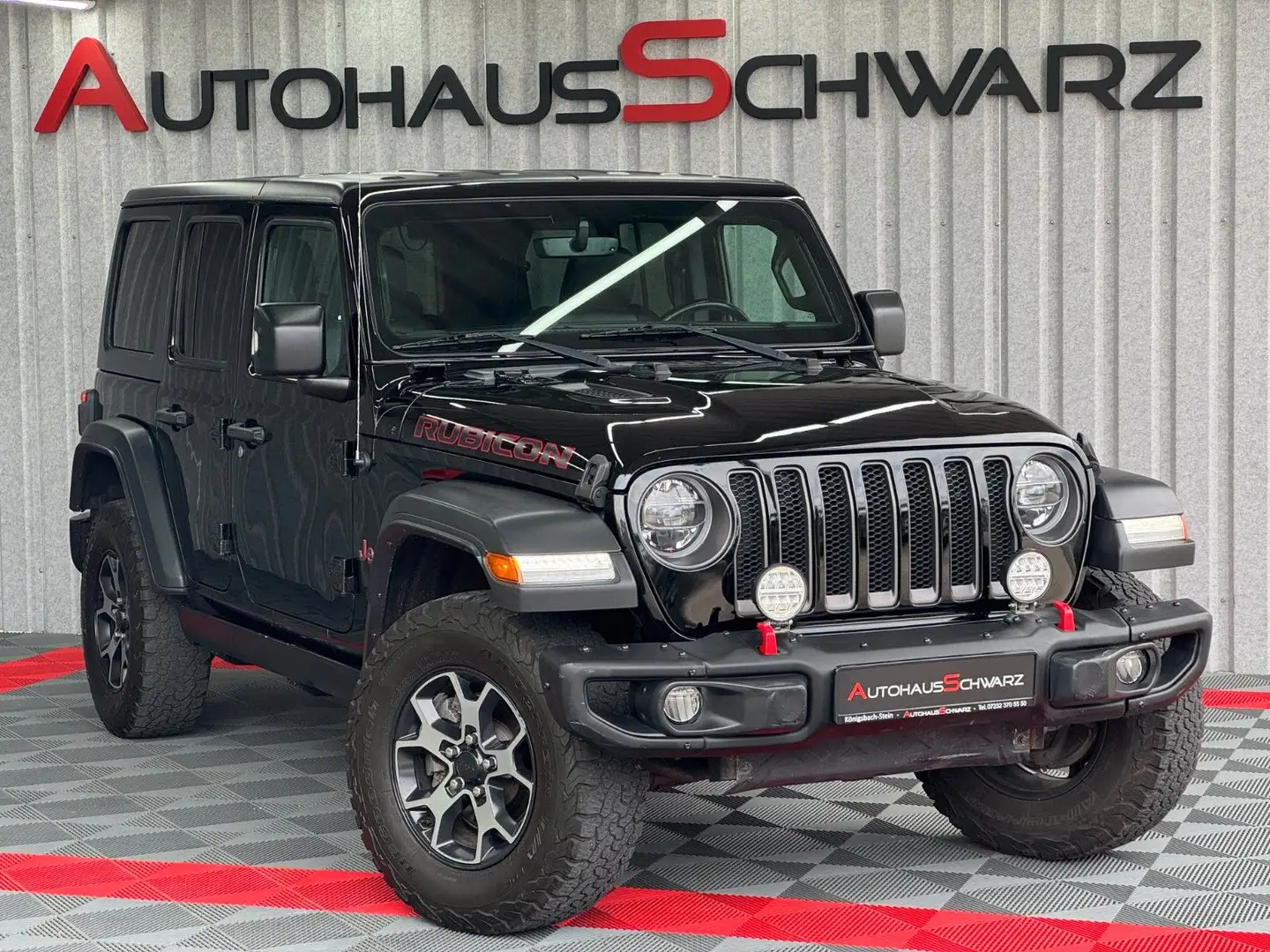 Jeep Wrangler Unlimited Cabrio Kamera Leder AHK Led Schwarz - 1