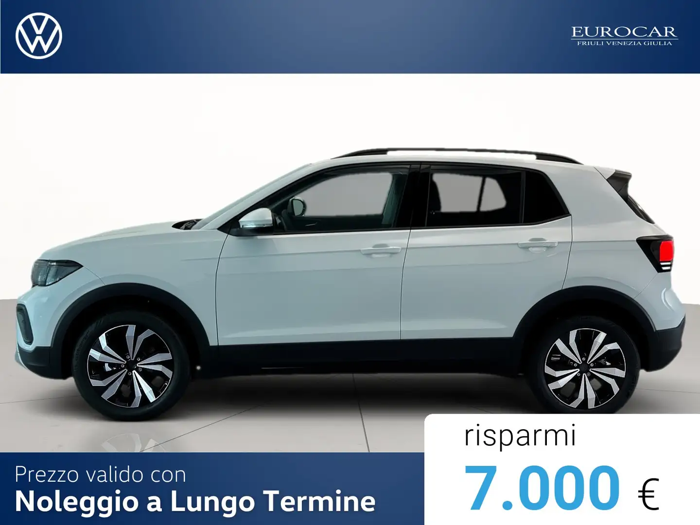 Volkswagen T-Cross 1.0 tsi edition plus 115cv Bianco - 2
