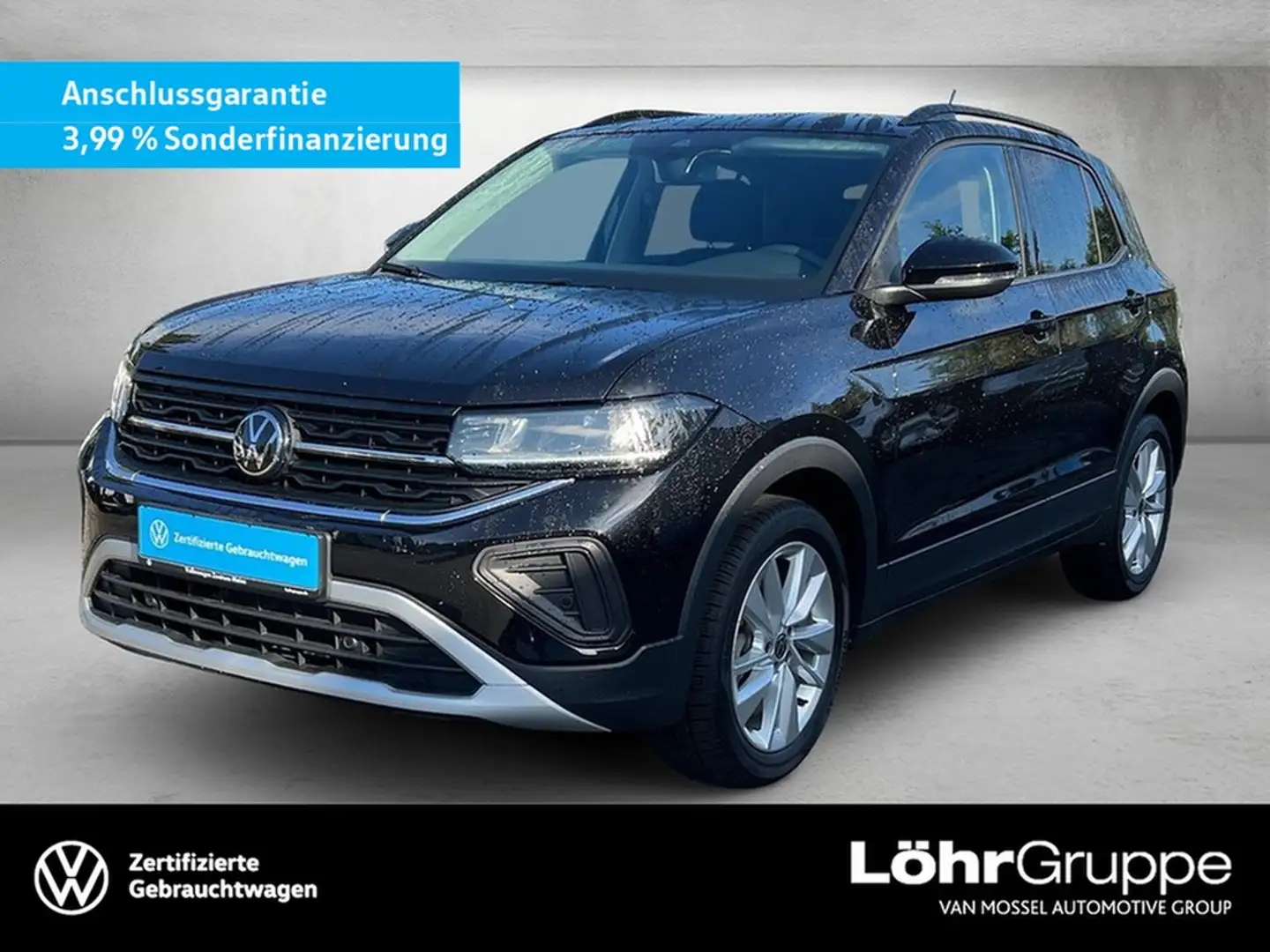 Volkswagen T-Cross 1.0 TSI 70 kW 5- Gang Life *NAV*LED* Schwarz - 1