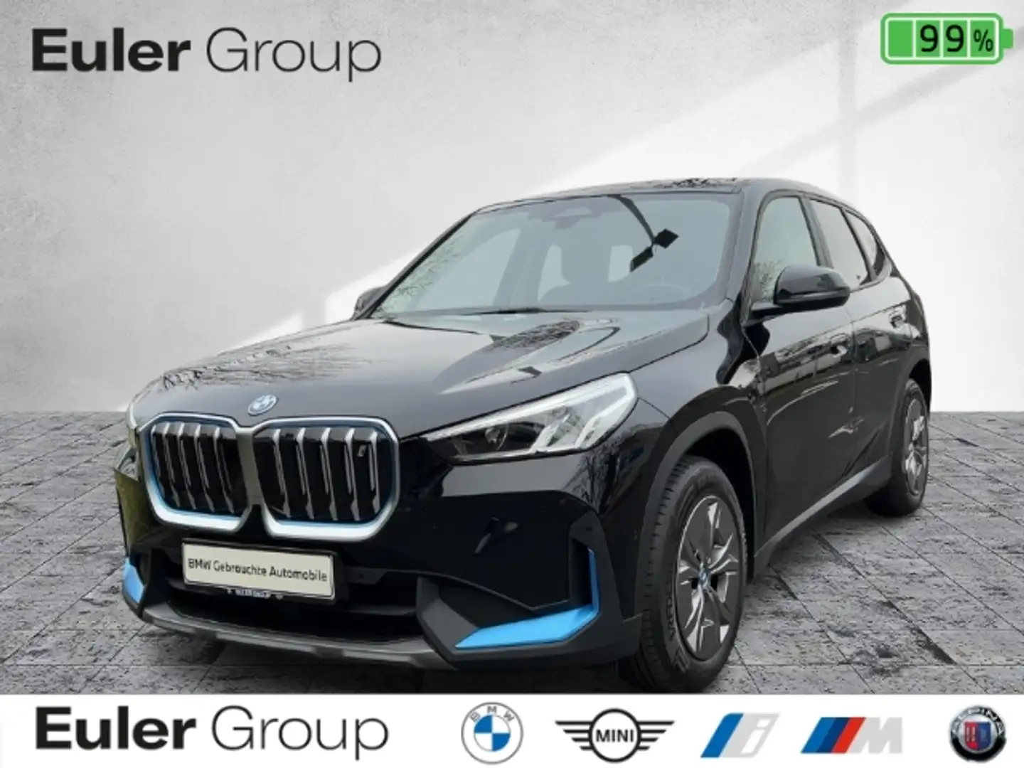 BMW iX1 xDr 30 AD AHK SHZ NAV Rückfahrkamera LED El. Heckk Schwarz - 1