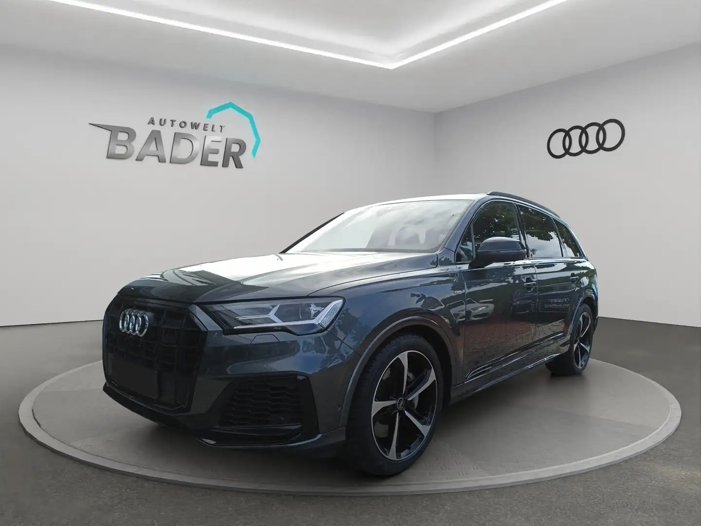 Audi Q7 3.0 TFSIe qu S Line tiptronic Navi LED Gris - 1