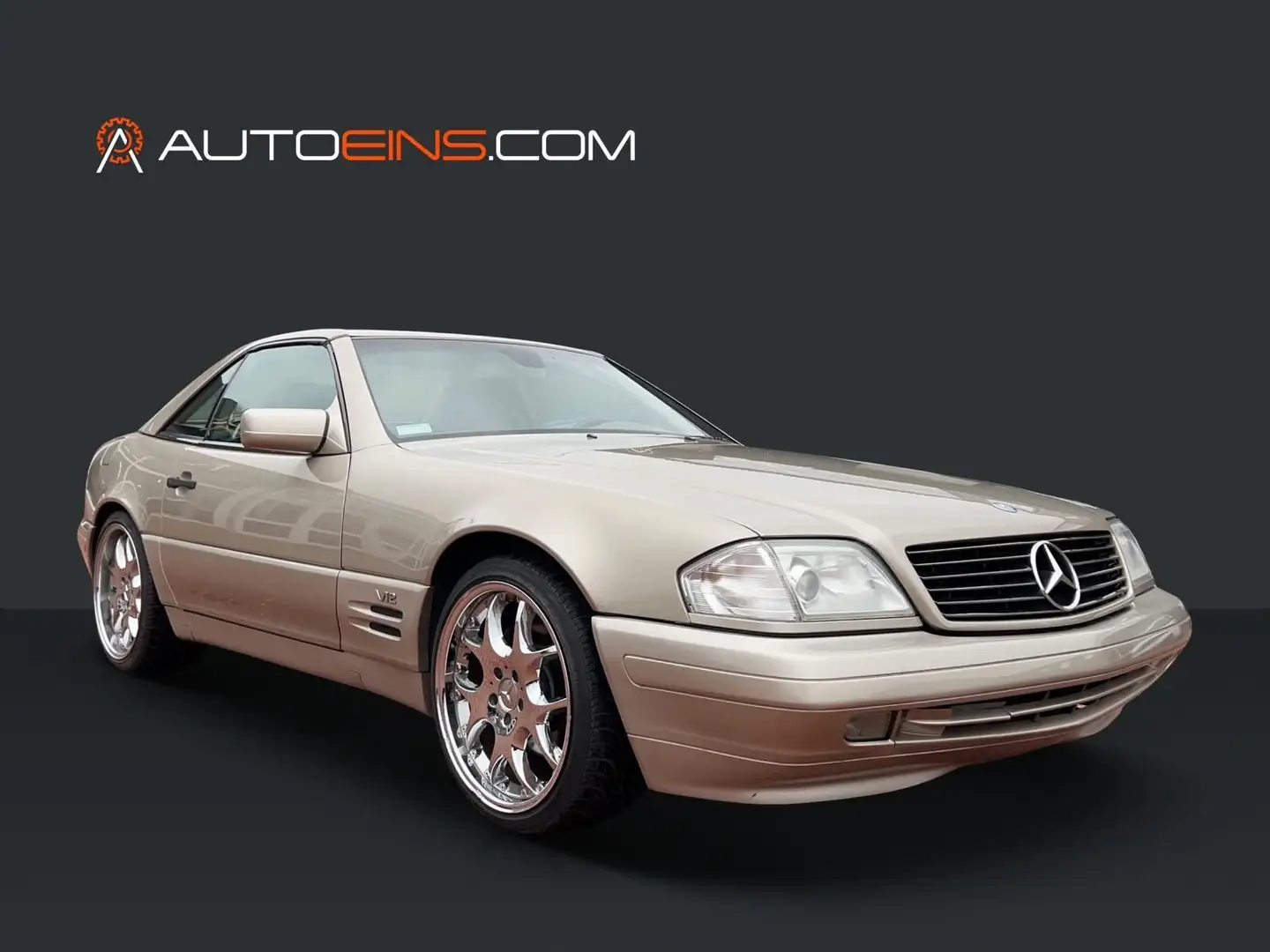 Mercedes-Benz SL 600 V12 Roadster*Xenon*Bose*Brabus 19"Zoll* Argent - 1
