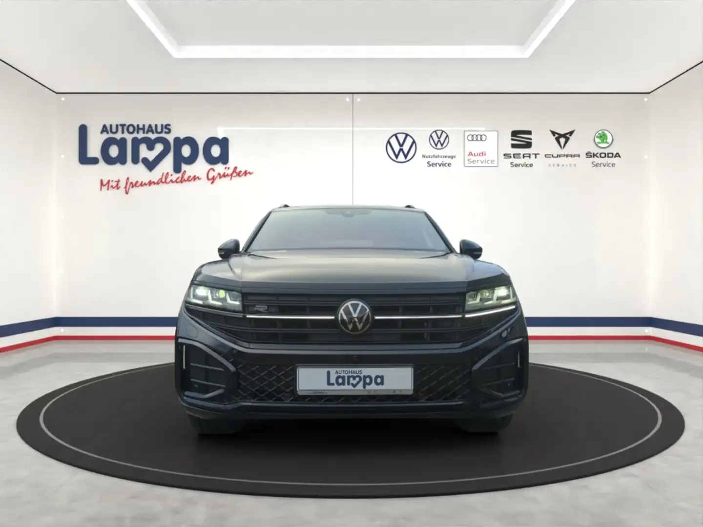 Volkswagen Touareg R-Line 3.0 V6 TDI 4MOTION DSG AHK,NAV,SHZ,MFK,MFL Noir - 2