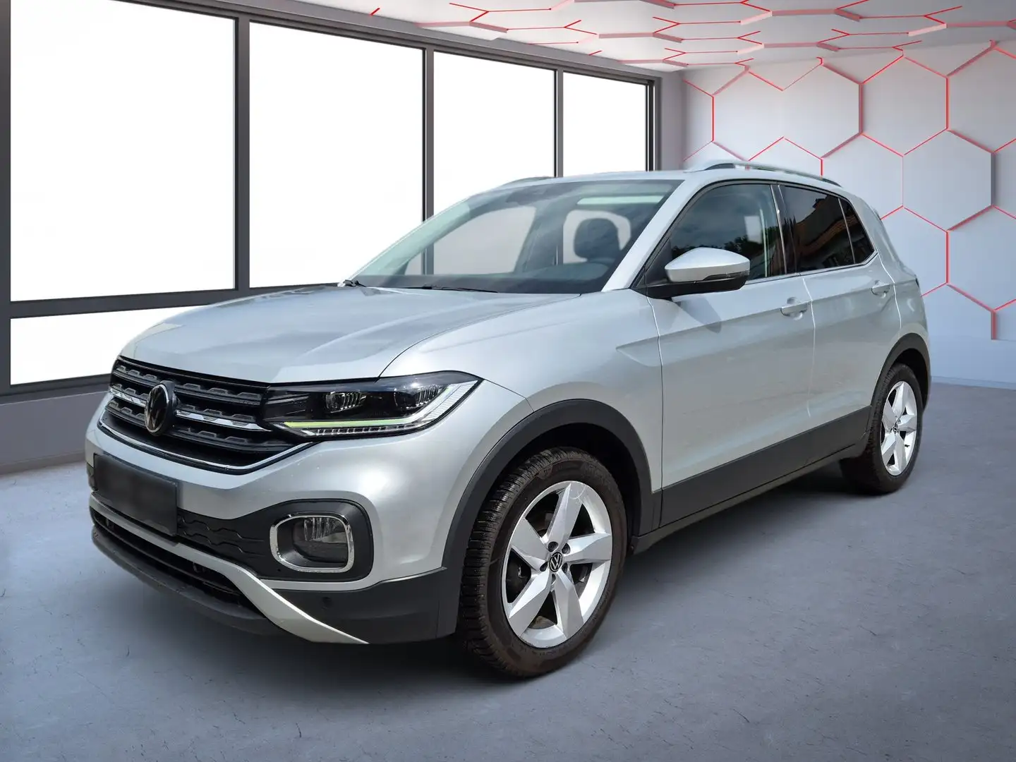 Volkswagen T-Cross Style TSI DSG Silber - 1