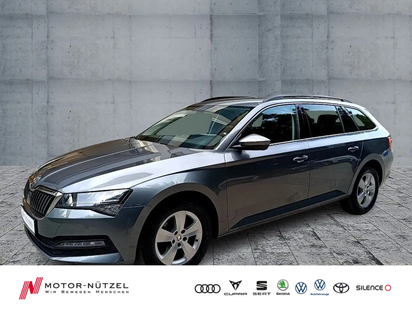 Skoda Superb Combi 2.0TDI DSG AMBITION LED+NAV+ACC+SHZ Grau - 1