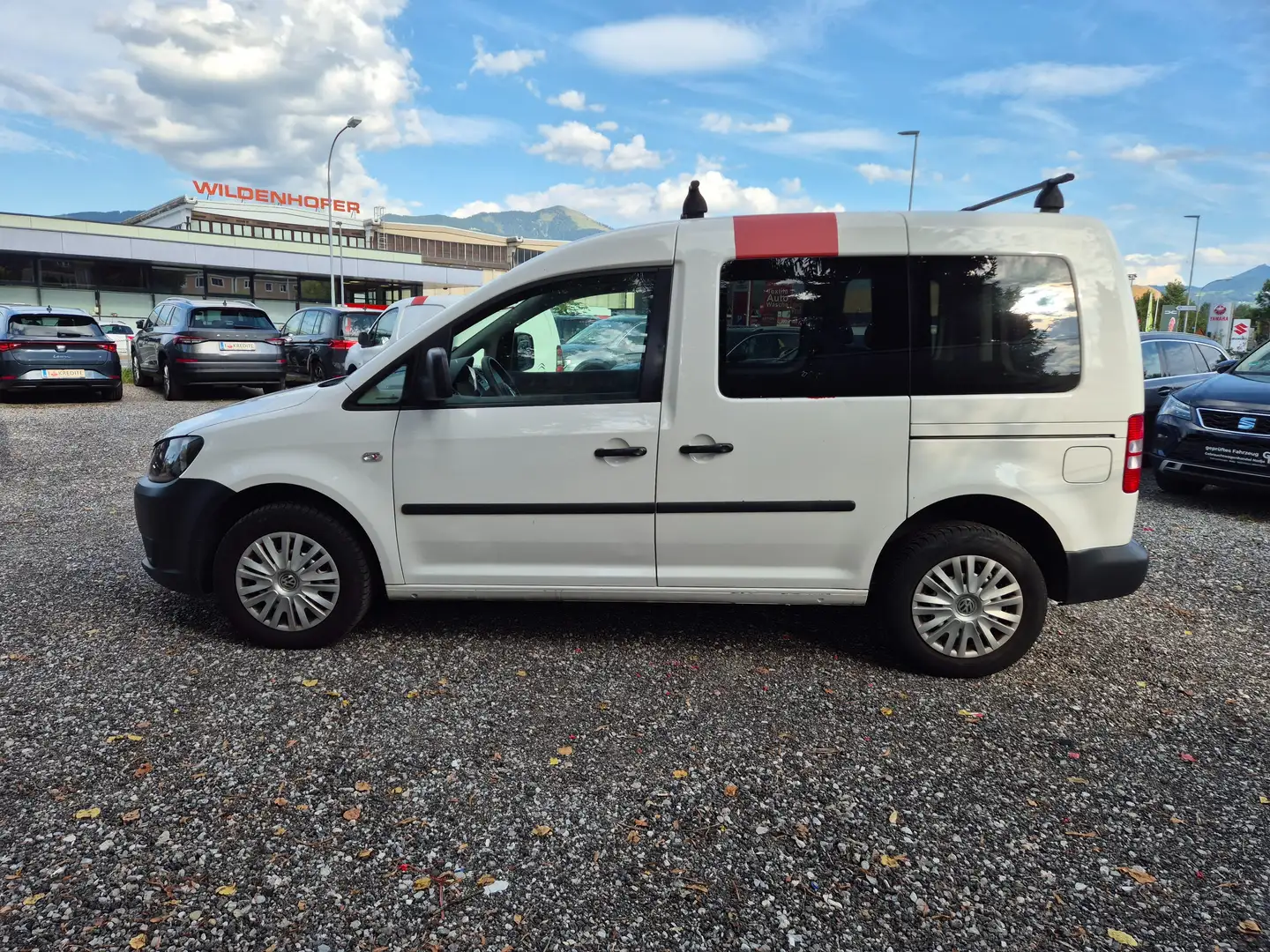 Volkswagen Caddy Startline 1,6 TDI Blanc - 2
