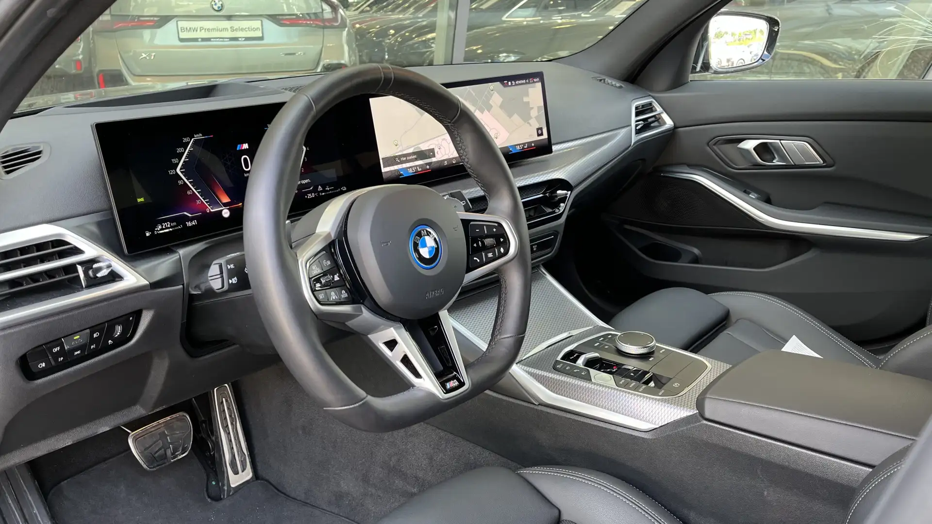 BMW 330 3 Serie Touring 330e High Executive M Sport Automa Nero - 2