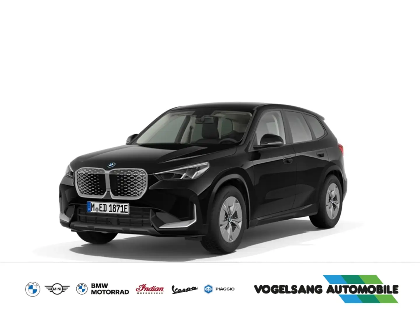 BMW iX1 xDrive30,HeadUp,Rückfahrk.,ACC,LEDScheinwerfer Schwarz - 1