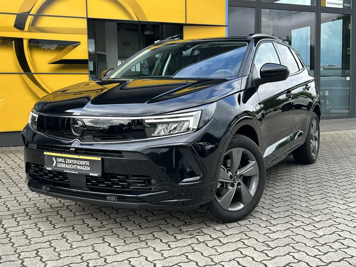 Opel Grandland X GS Line Shz Navi AHK KeyLess Allwetter Nero - 2