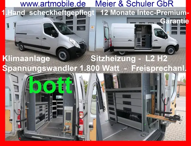 Opel Movano Bott L2H2 3,5t 230Volt Klima Sitzheizung Garantie*
