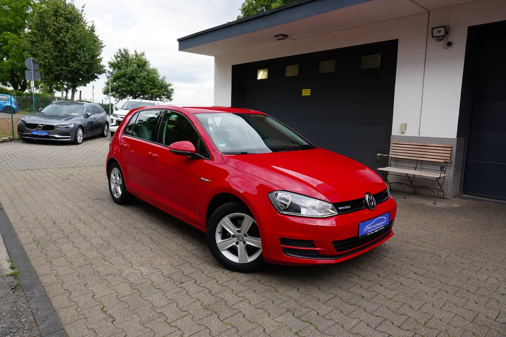 Volkswagen Golf 1.4 TGi Comfortline BMT KLIMA+ALU+PDC+Org83Tkm+EU6 Rot - 1