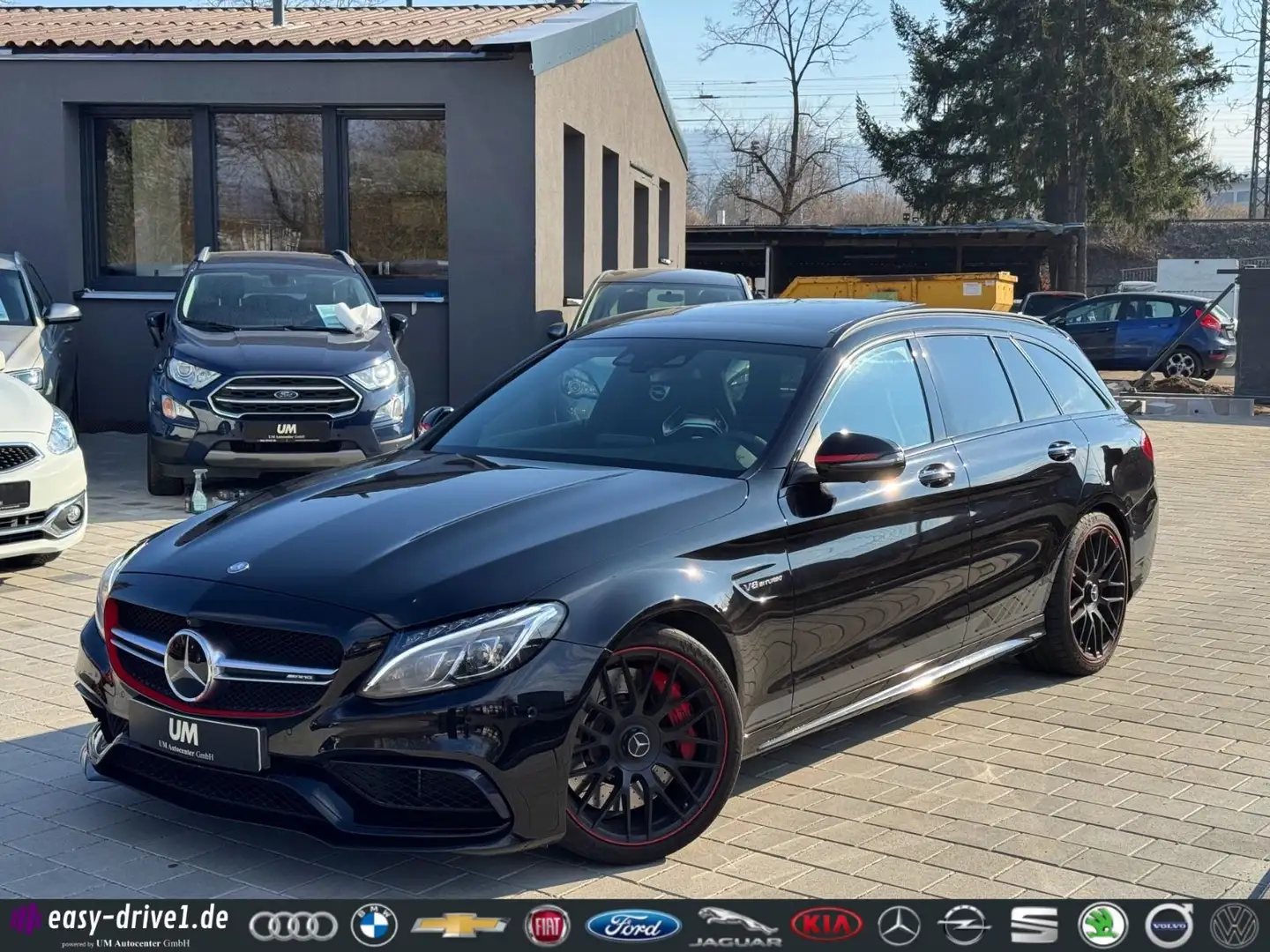 Mercedes-Benz C 63 AMG C 63 S T AMG Edition 1/HUD/PANO/DRIVER/BURM/AGA Noir - 1
