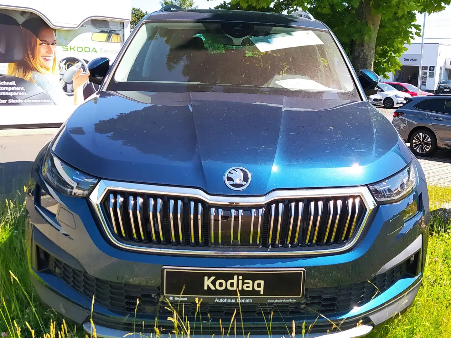 Skoda Kodiaq 2.0 TDI DSG Style 4x4 STANDH., MATRIX, AHK, Navi Blau - 1