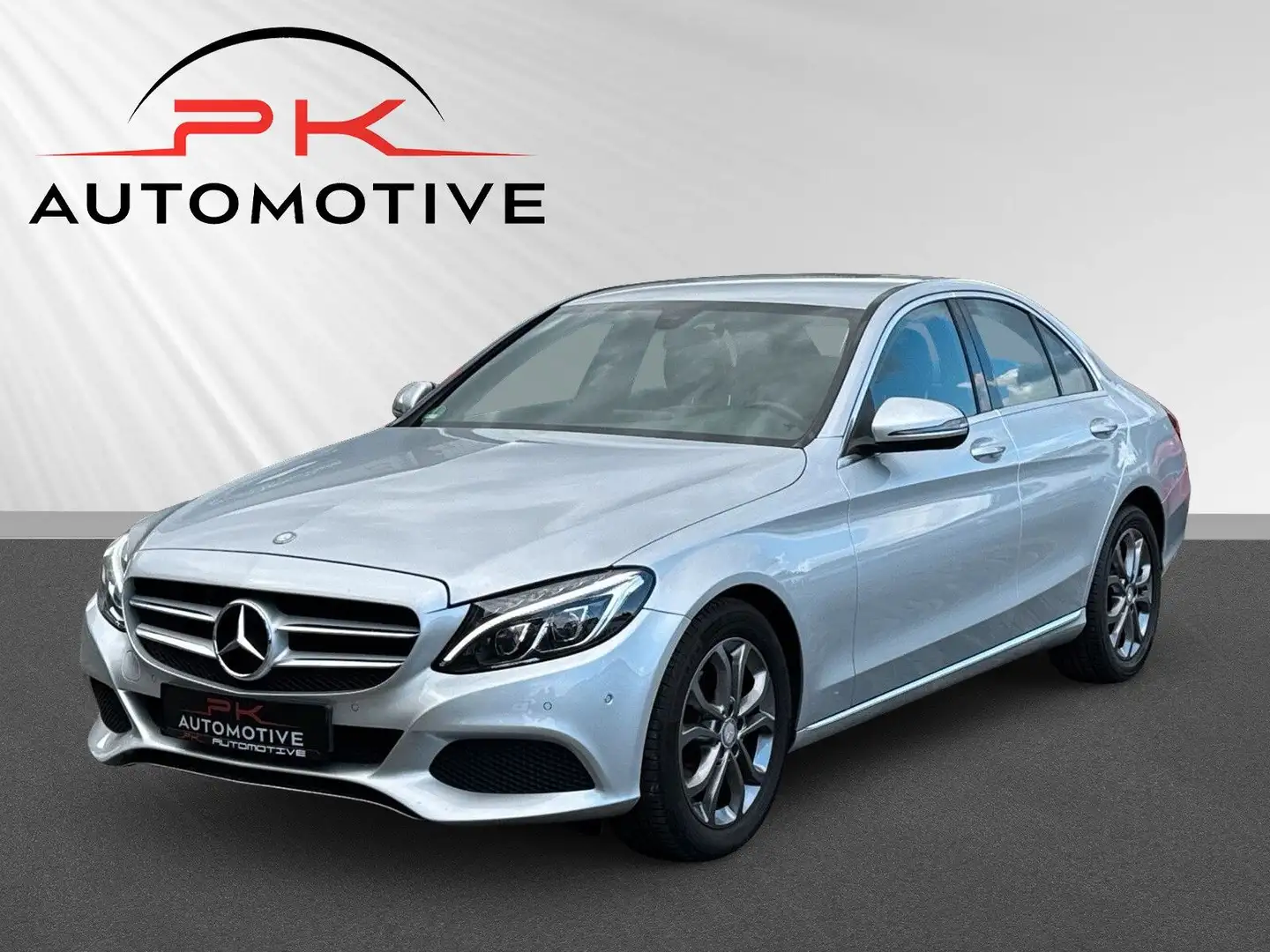 Mercedes-Benz C 180 d Lim. BlueTec*AUTOM*TÜV*PDC*SHZ*8-FACH Argento - 1