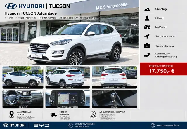 Hyundai TUCSON Advantage °1.Hand Navi Cam Abnehmbare AHK°