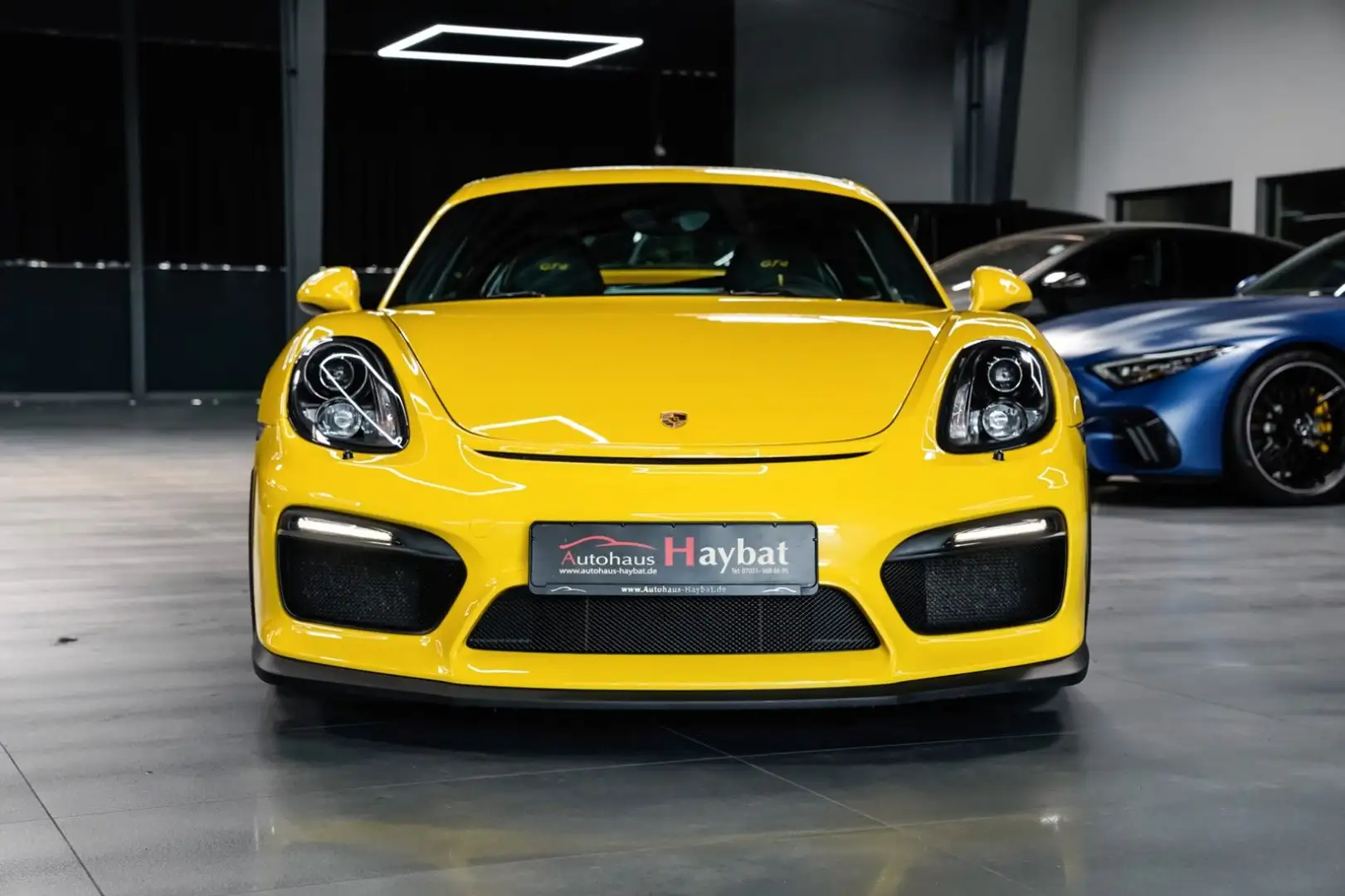 Porsche Cayman GT4 Clubsport-Paket-Carbon*KW V4* Żółty - 2