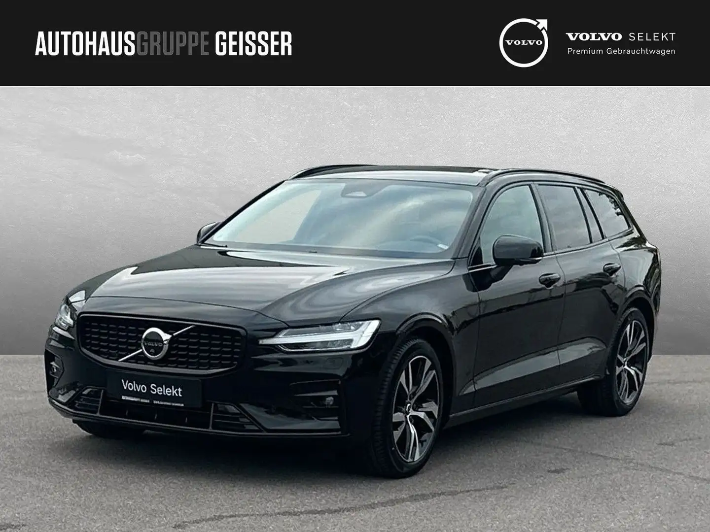 Volvo V60 B4 Mild-Hybrid Plus Dark ACC BLIS LED Noir - 1