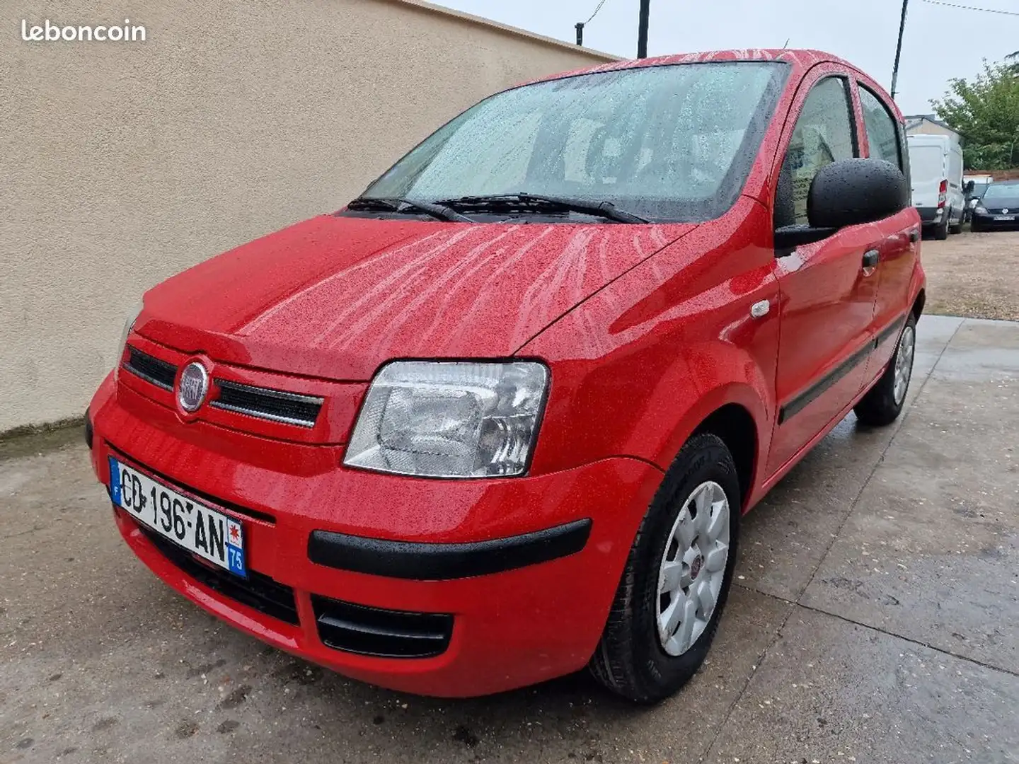 Fiat Panda 1.2 essence 69ch clim entretien a jour garantie 6- Rojo - 1