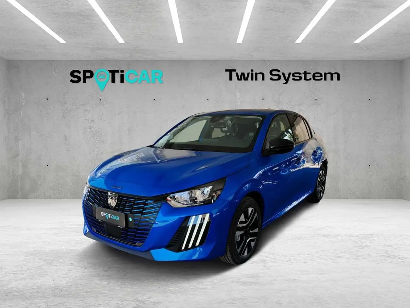 Peugeot 208 2ª serie Hybrid 100 e-DCS6 Allure Bleu - 1