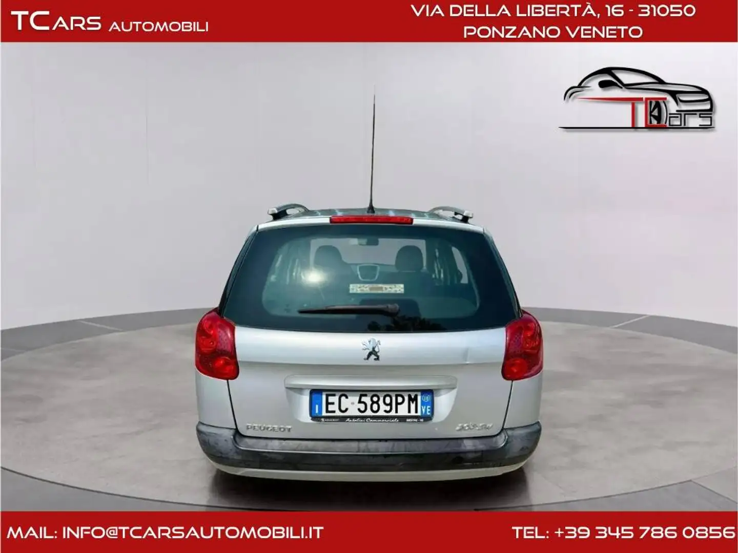 Peugeot 207 1.6 hdi CINGHIA FATTA A 139.871 KM Argento - 1