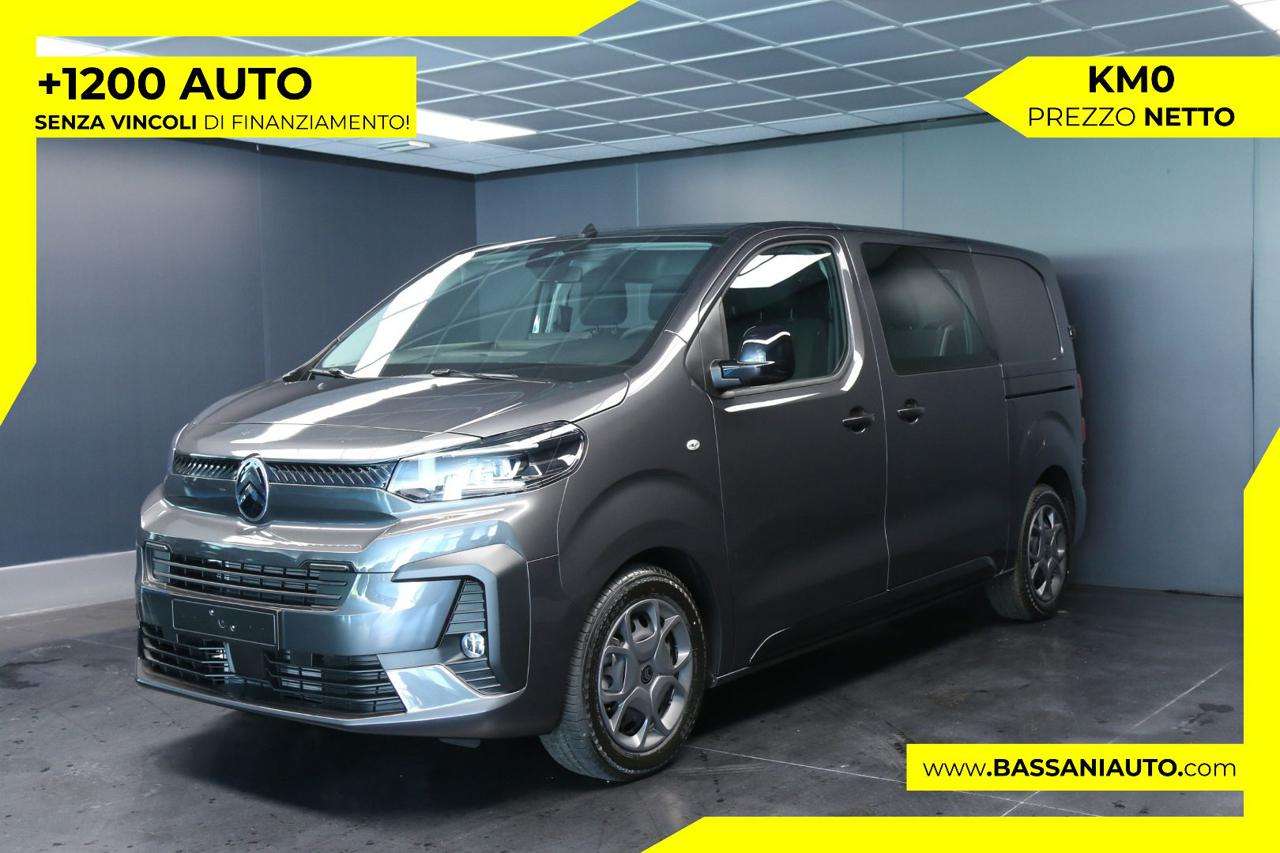 Citroen Jumpy 2.2 BlueHDi 180CV Furg. M EAT8 PL-TN-DC / 6 Posti