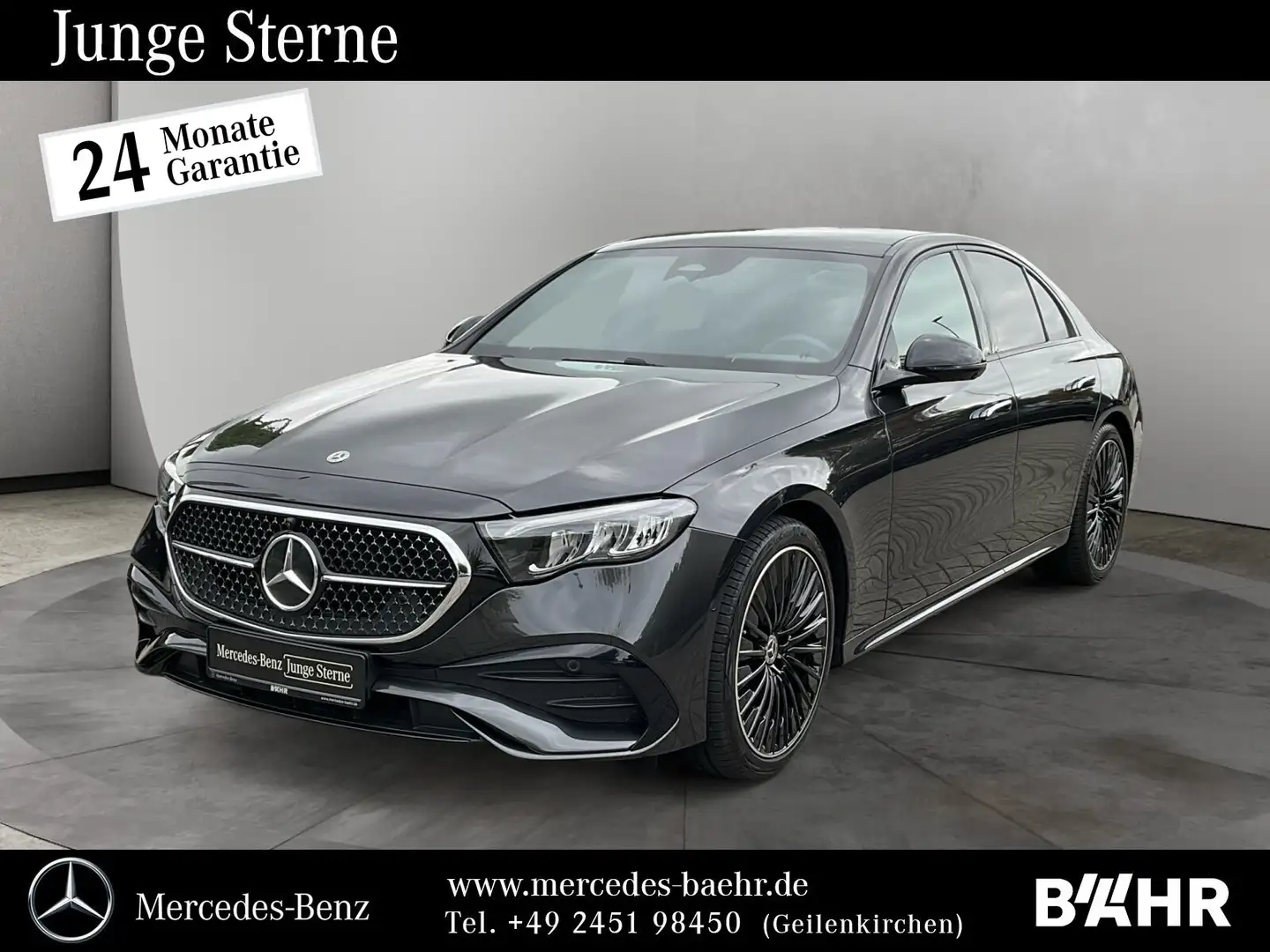Mercedes-Benz E 220 E 220 d 4M AMG+Night/MBUX/LED/360°/Pano/LMR-20" Grau - 1