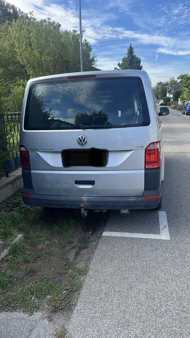 Volkswagen T6 Transporter Kastenwagen KR 2,0 TDI 4Motion BMT Silber - 2
