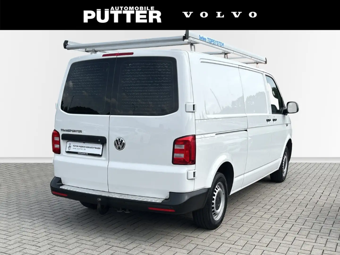 Volkswagen Transporter T6 Kasten Lang 2.0 TDI DSG LED ACC Sortimo Rückfah Blanco - 2
