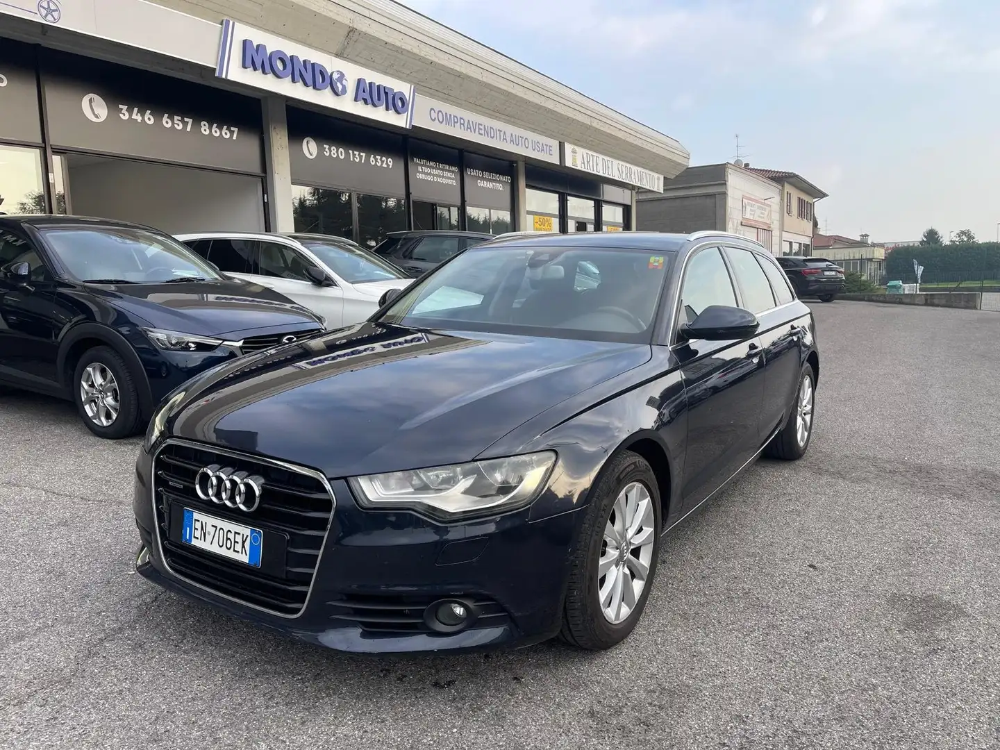 Audi A6 Avant 3.0 V6 tdi quattro 204cv s-tronic Bleu - 1
