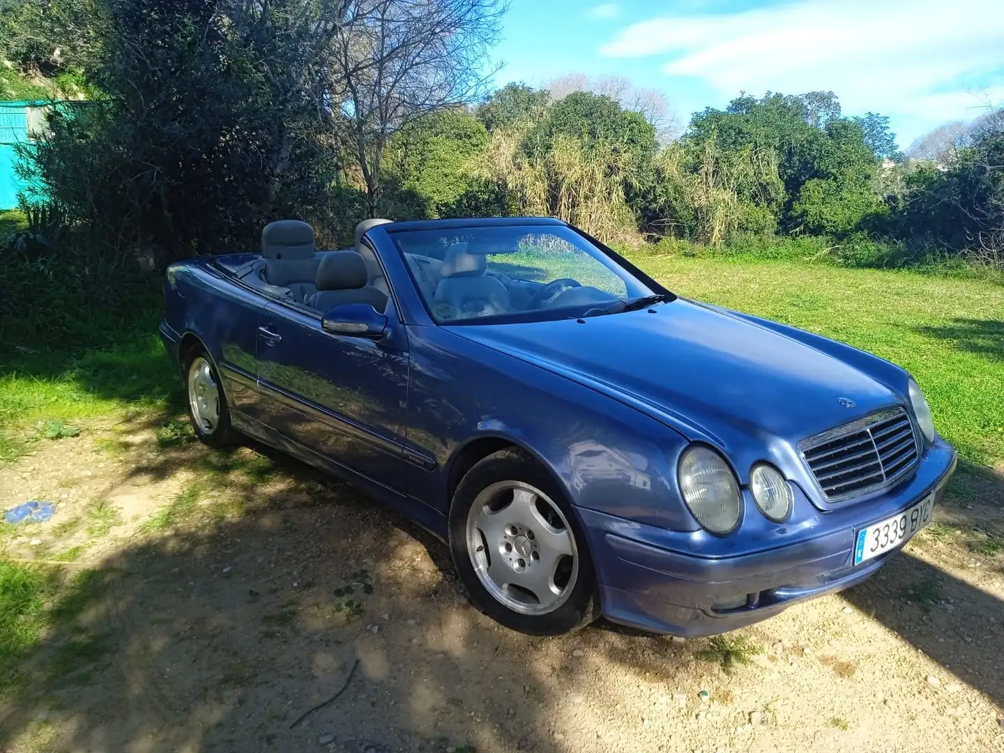 Mercedes-Benz CLK 200 CLK Cabrio 200 K Elegance Elegance Bleu - 1
