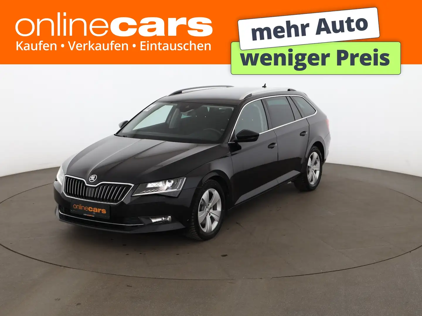 Skoda Superb Combi 2.0 TDI Style Aut XENON RADAR NAVI Schwarz - 1