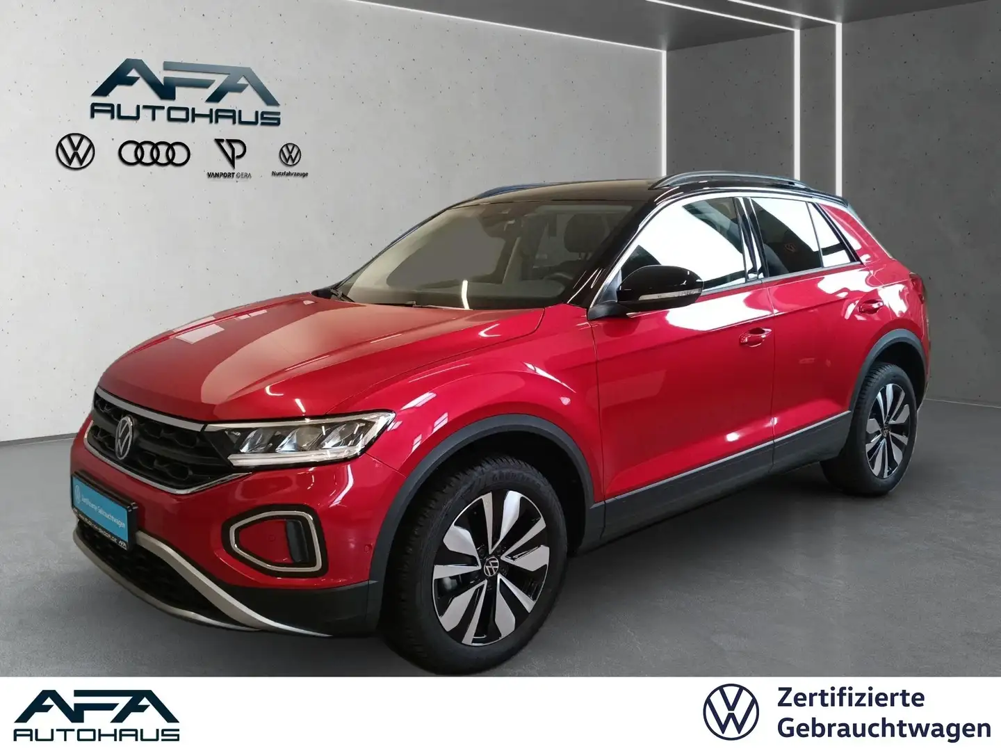 Volkswagen T-Roc 1.5 TSI MOVE DSG StdHz*Navi*LED*ACC*RFK Rot - 1