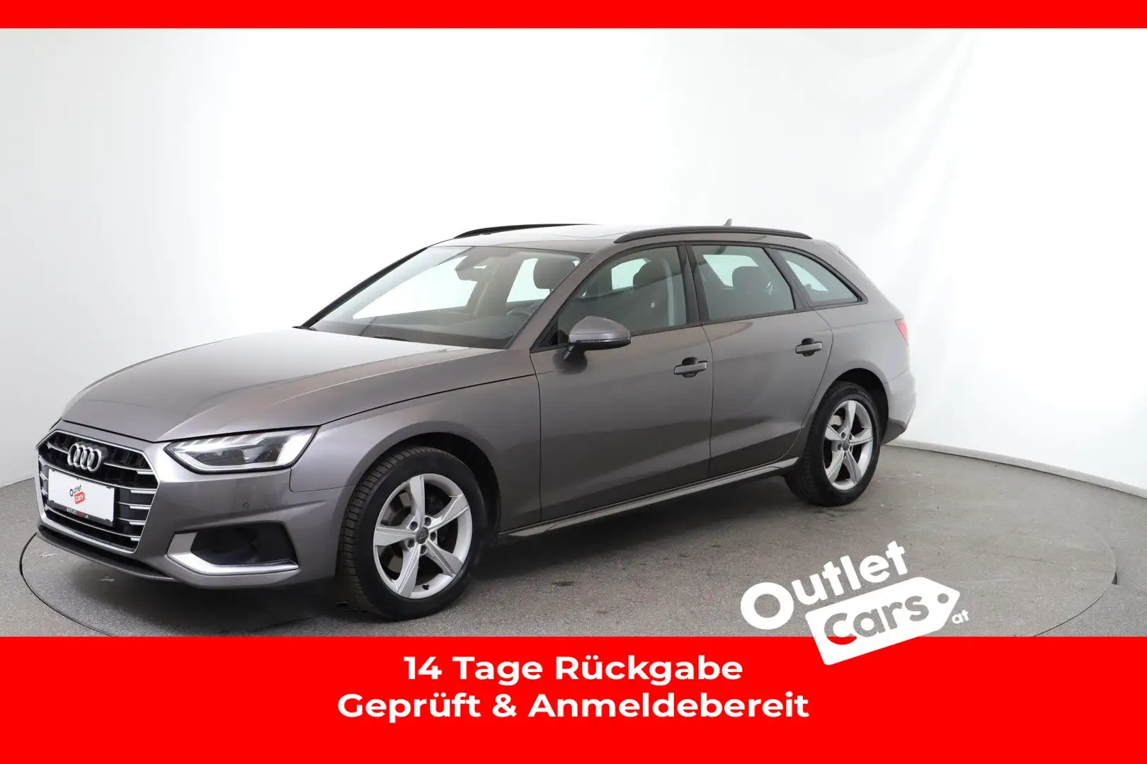 Audi A4 Avant 35TDI S-tronic LED+LEDER+NAVI+SKY+RFK+LM Grau - 1
