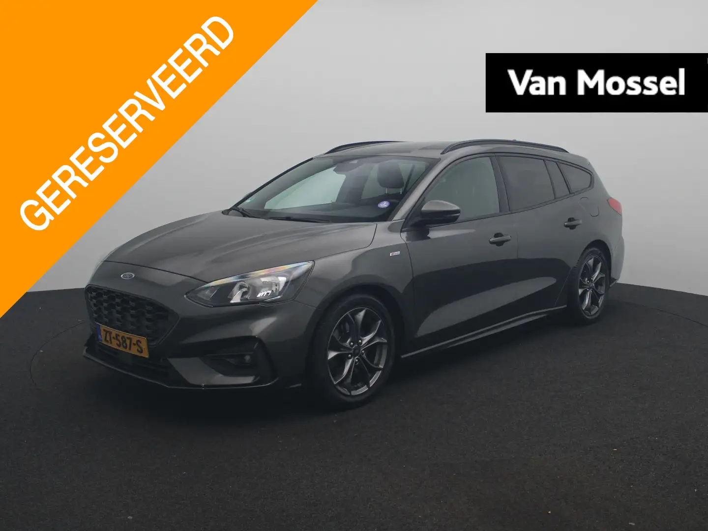 Ford Focus Wagon 1.0 EcoBoost Aut. Titanium Business | Navi | Grijs - 1