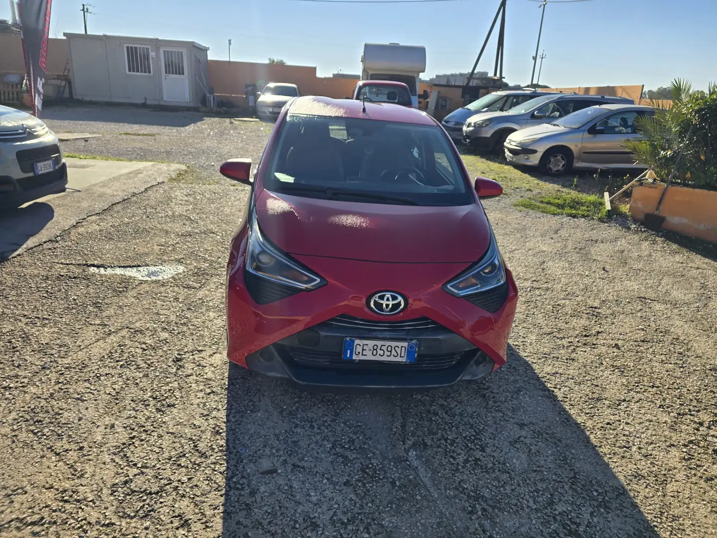 Toyota Aygo Aygo II 2018 5p 5p 1.0 x-clusiv 72cv Rosso - 2