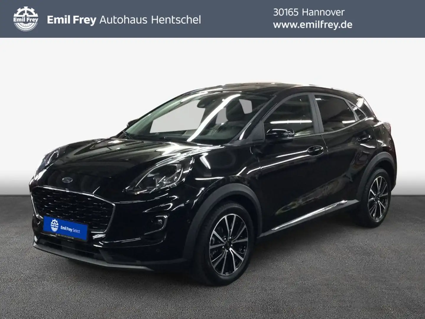 Ford Puma 1.0 EcoBoost Hybrid TITANIUM Schwarz - 1
